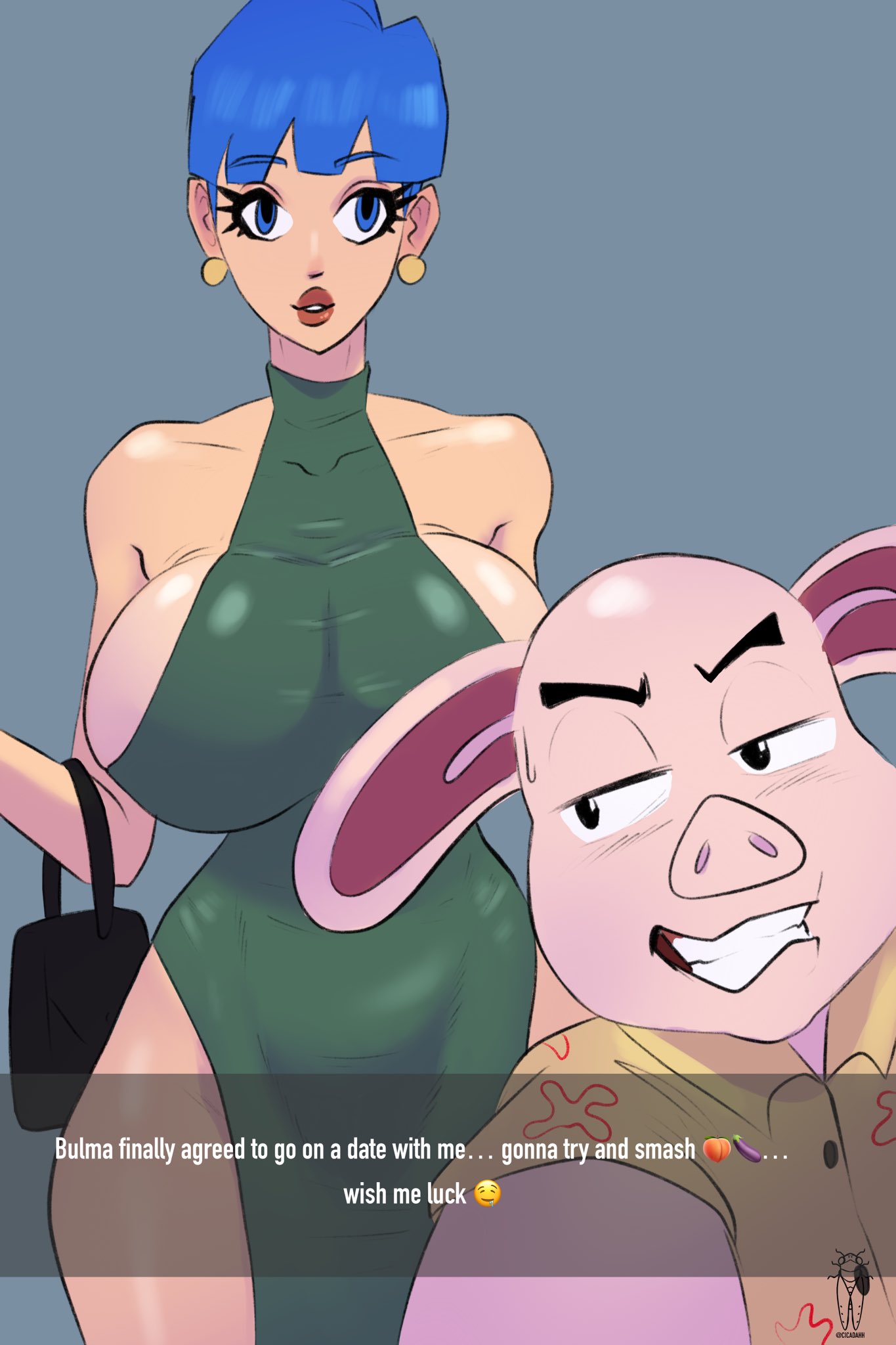 Bulma (Dragon Ball) Rule 34 Image