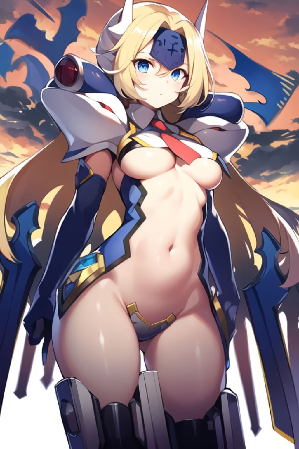 Mu-12 (Blazblue) Rule 34 Image