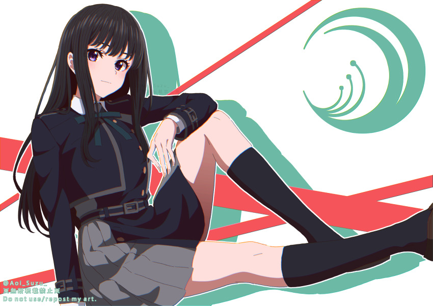Inoue Takina (Lycoris Recoil) Rule 34 Image