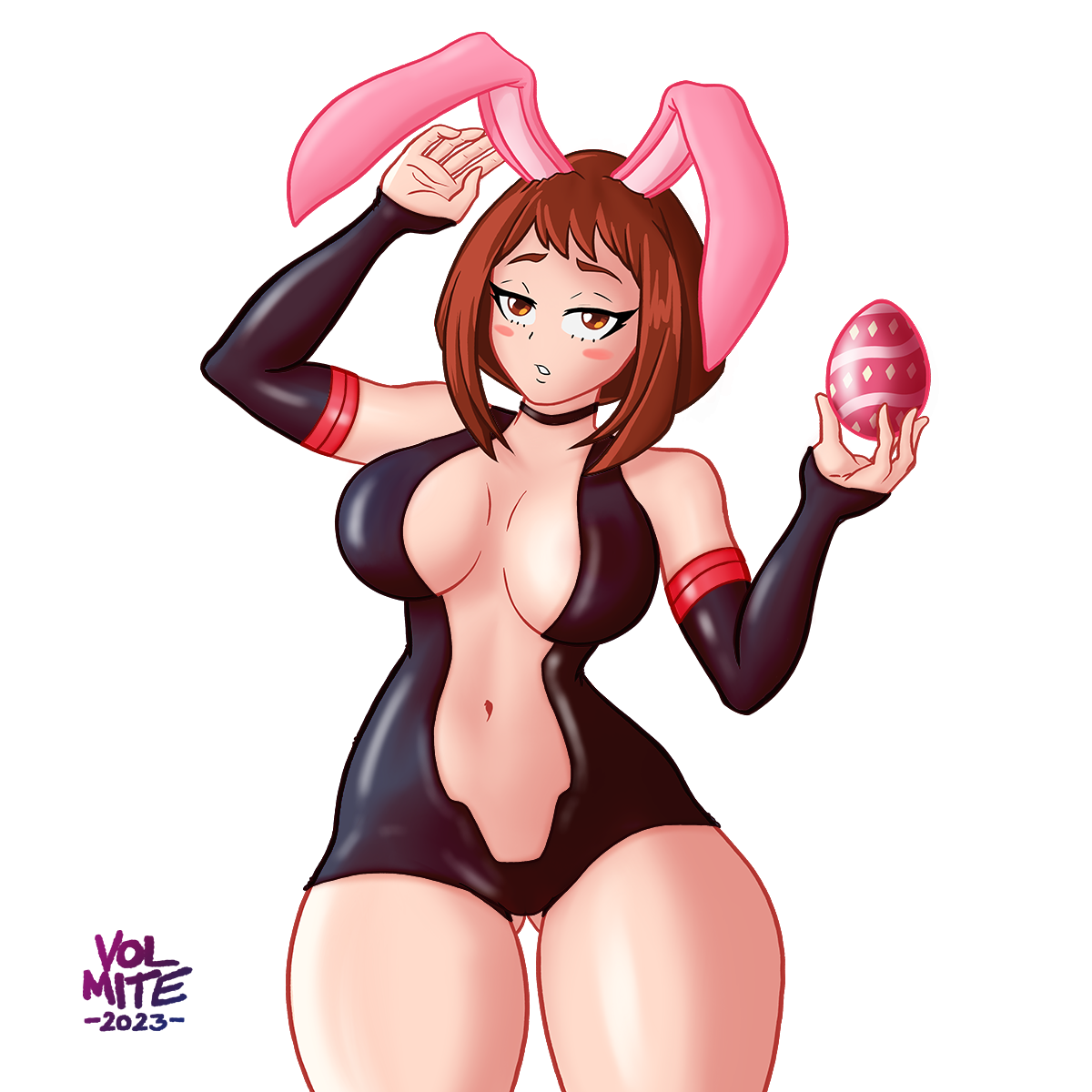 Ochako Uraraka (Easter) Rule 34 Image