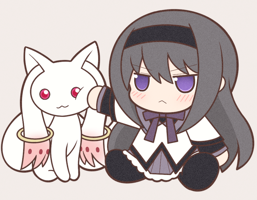 Akemi Homura (Kyubey) Rule 34 Image