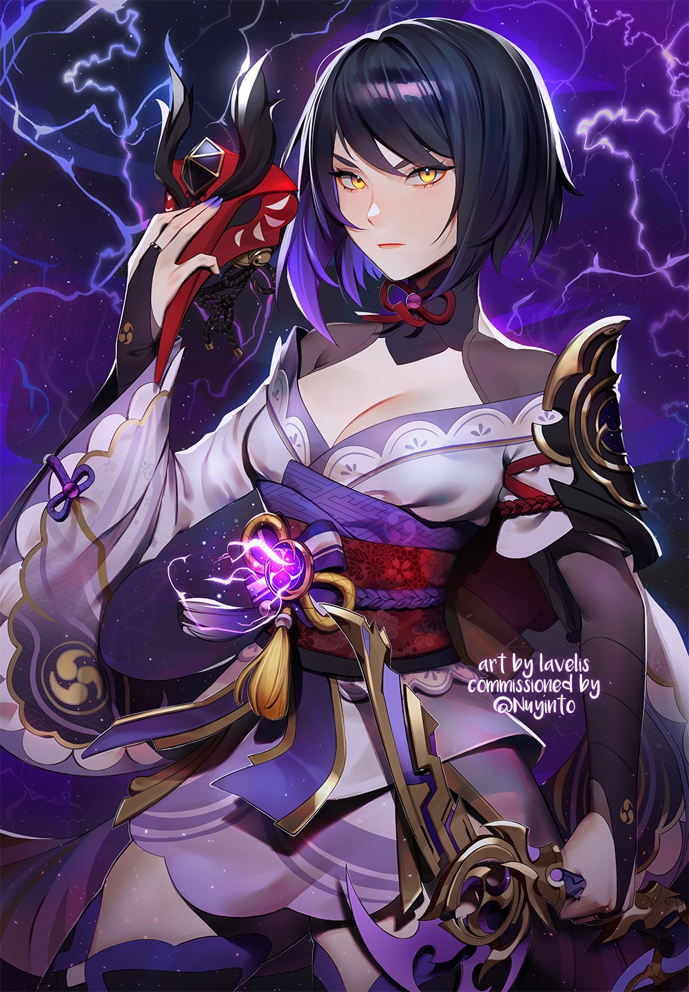 Kujou Sara (Genshin Impact) Rule 34 Image