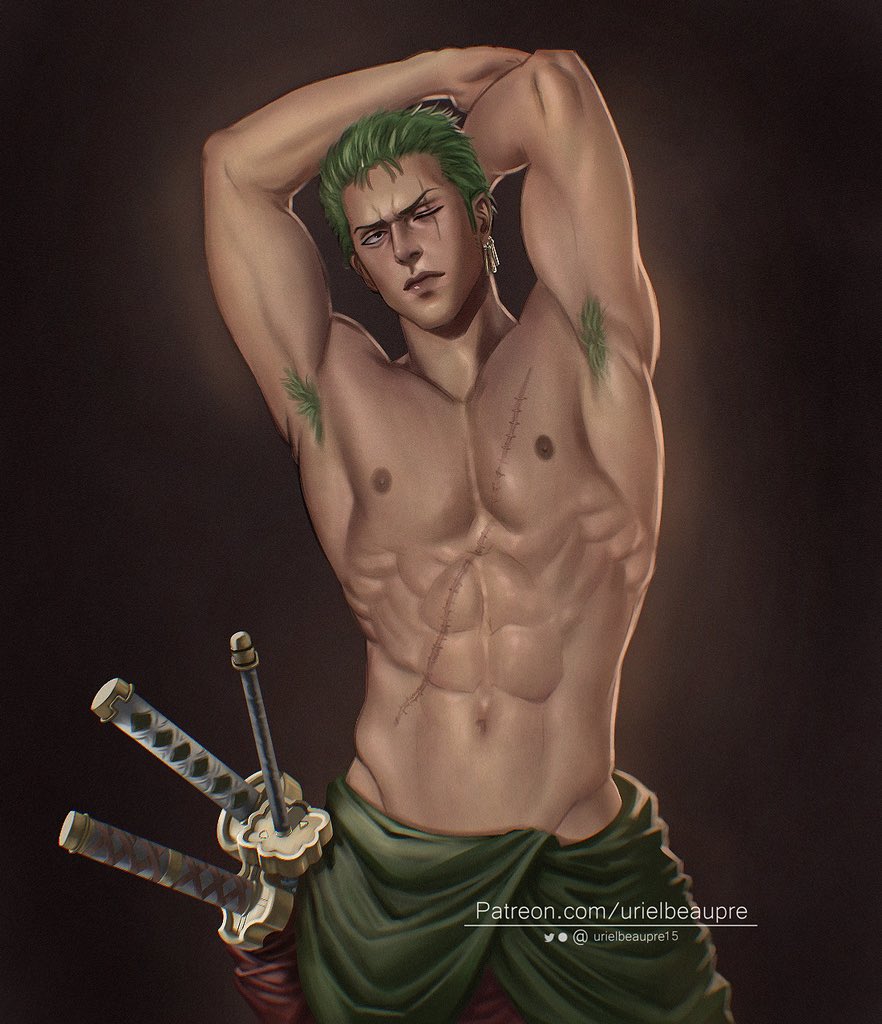 Roronoa Zoro (One Piece) Rule 34 Image