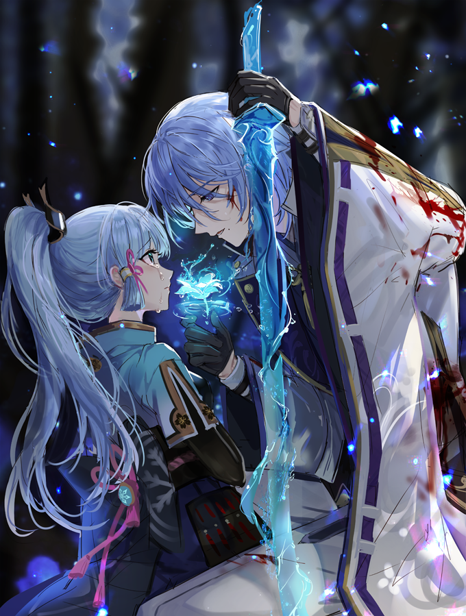 Kamisato Ayato (Ayaka (Genshin Impact)) Rule 34 Image