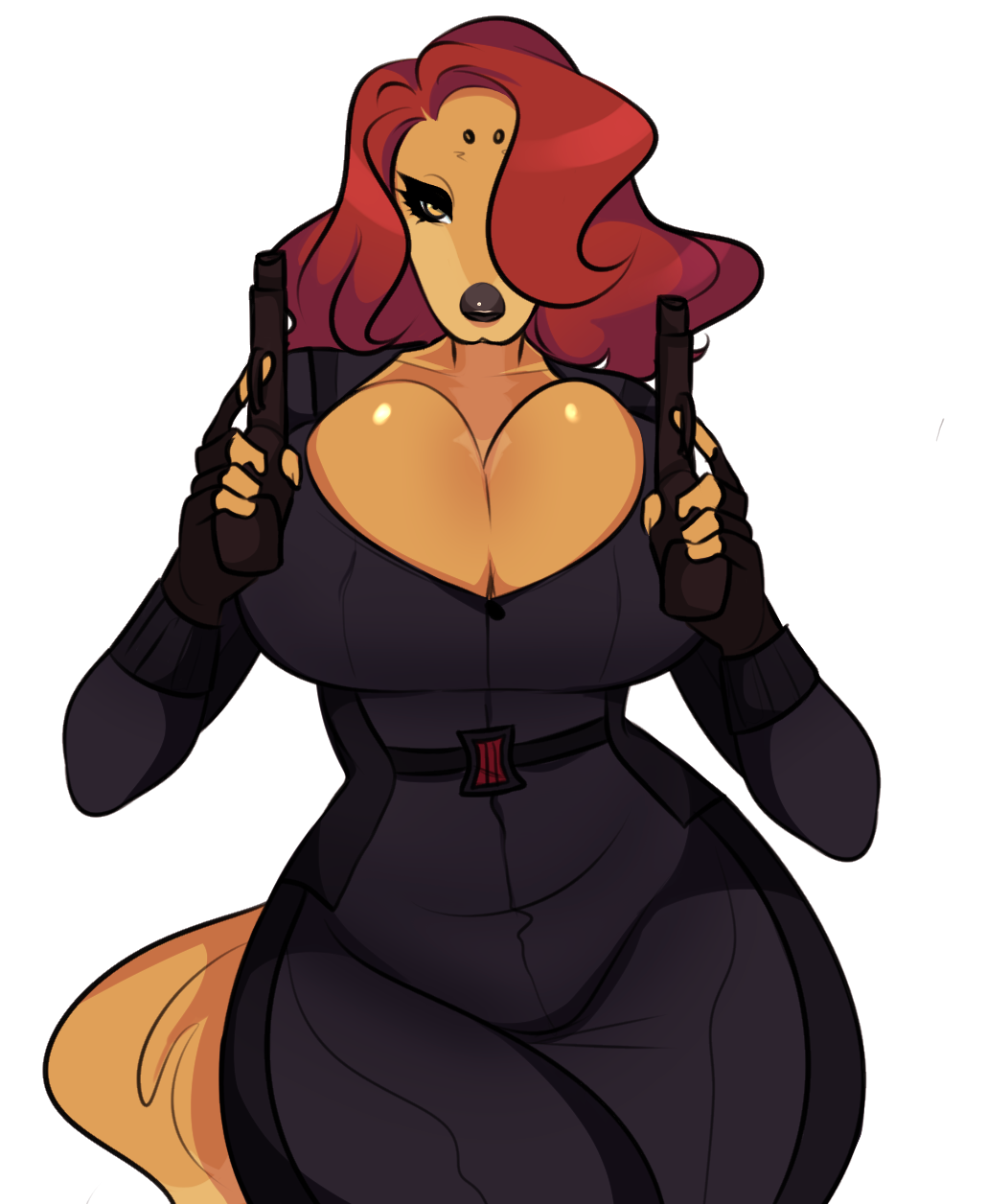 Black Widow (Cosplay) Rule 34 Image