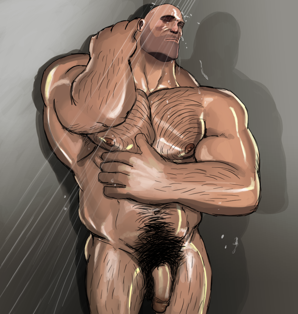 Heavy Weapons Guy (Team Fortress 2) Rule 34 Image