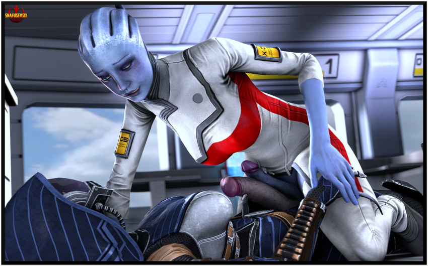 Asari (Liara T'Soni) Rule 34 Image