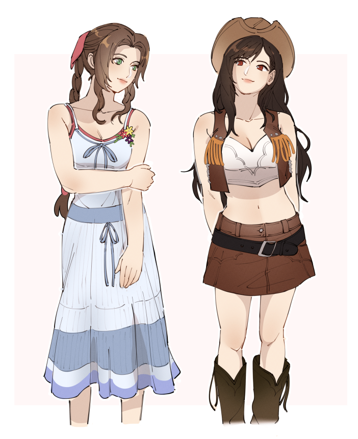 Aerith Gainsborough (Final Fantasy) Rule 34 Image