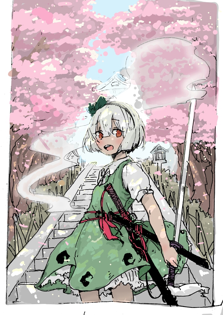 Konpaku Youmu (Touhou) Rule 34 Image