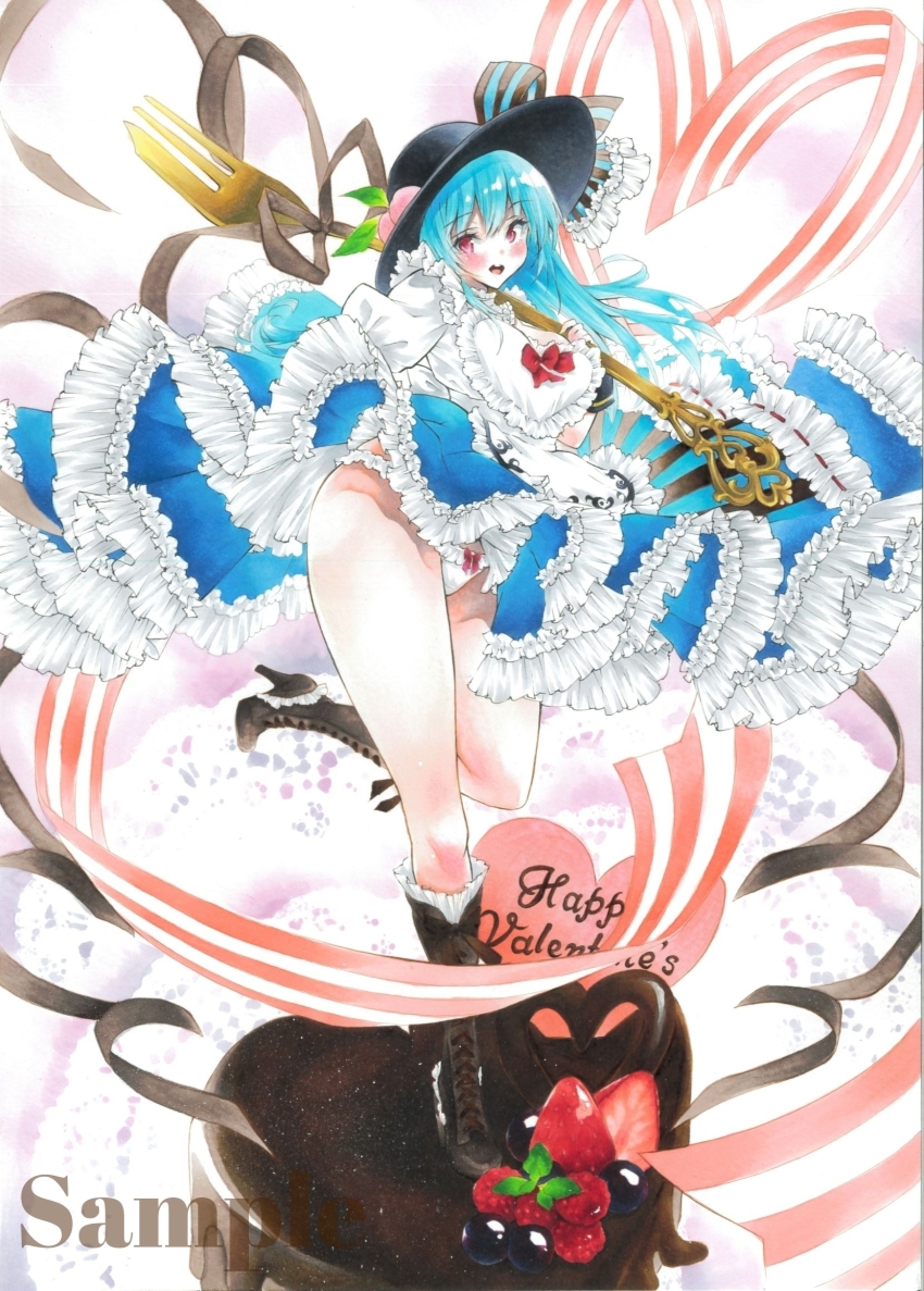 Hinanawi Tenshi (Touhou) Rule 34 Image