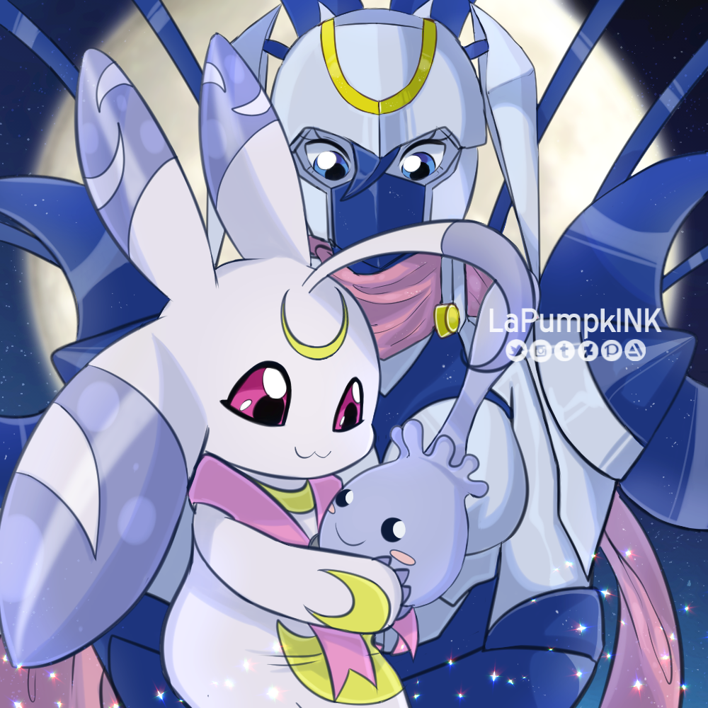 Dianamon (Digimon) Rule 34 Image