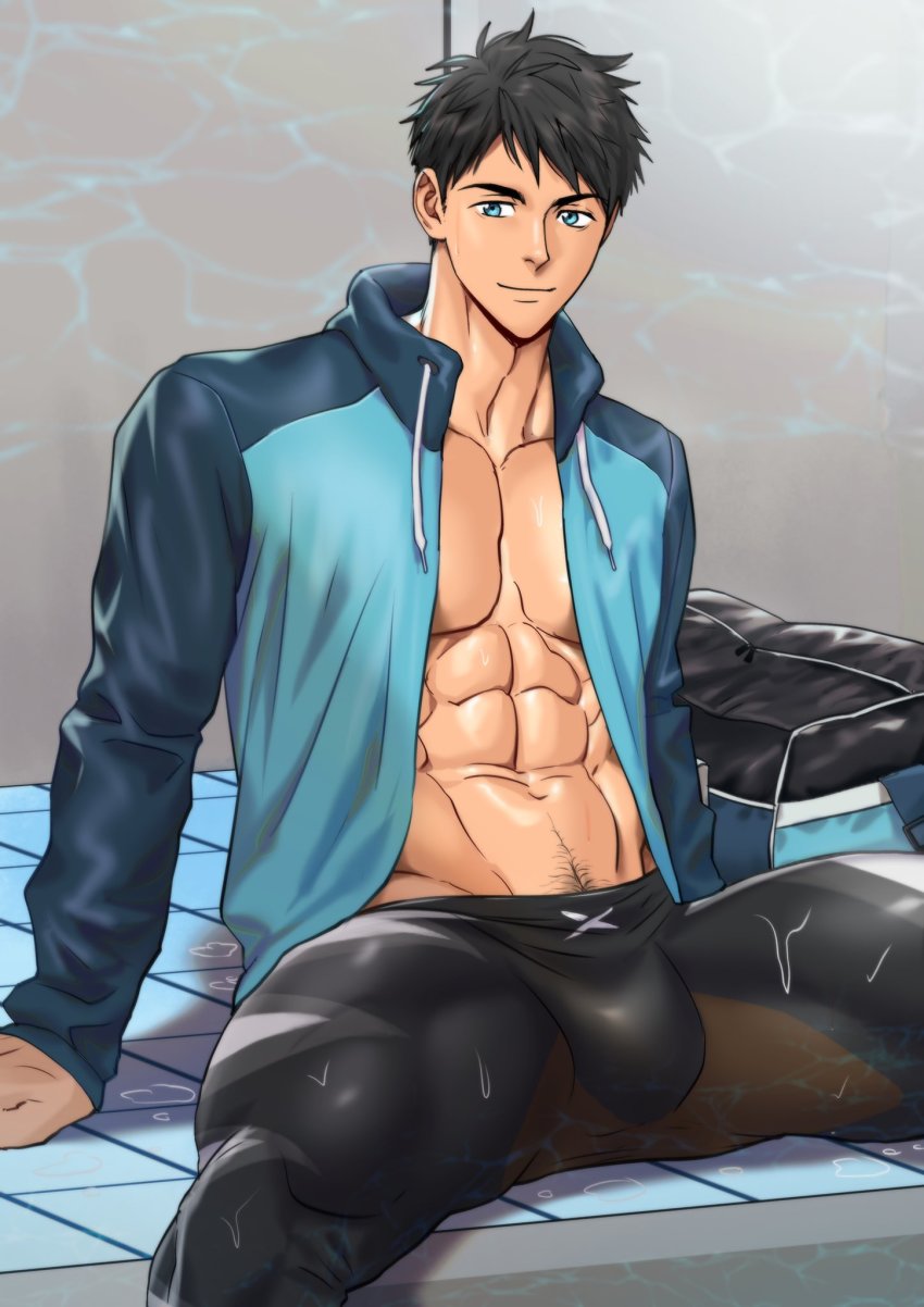 Yamazaki Sousuke (Free!) Rule 34 Image