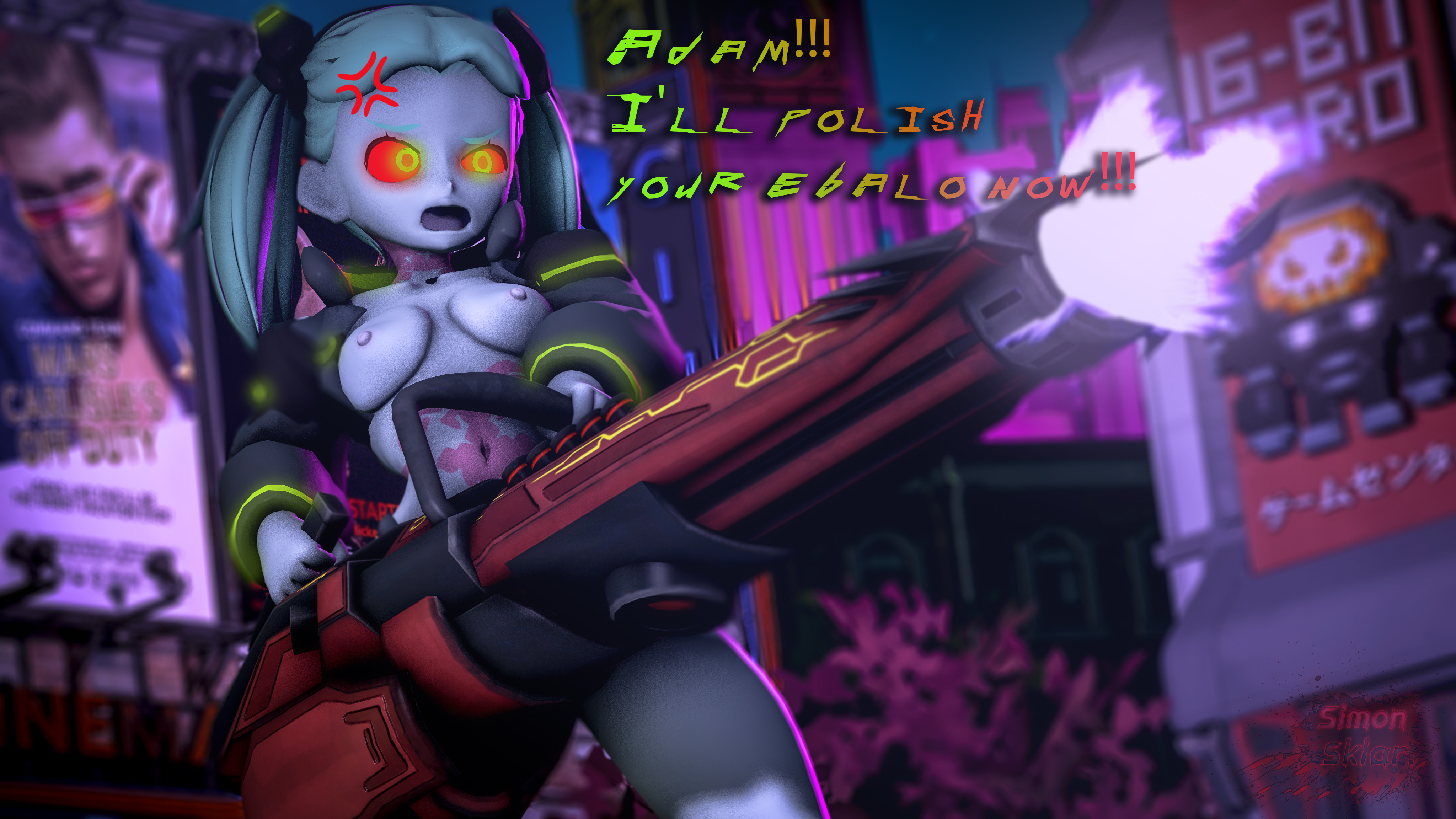 Rebecca (Edgerunners) Rule 34 Image