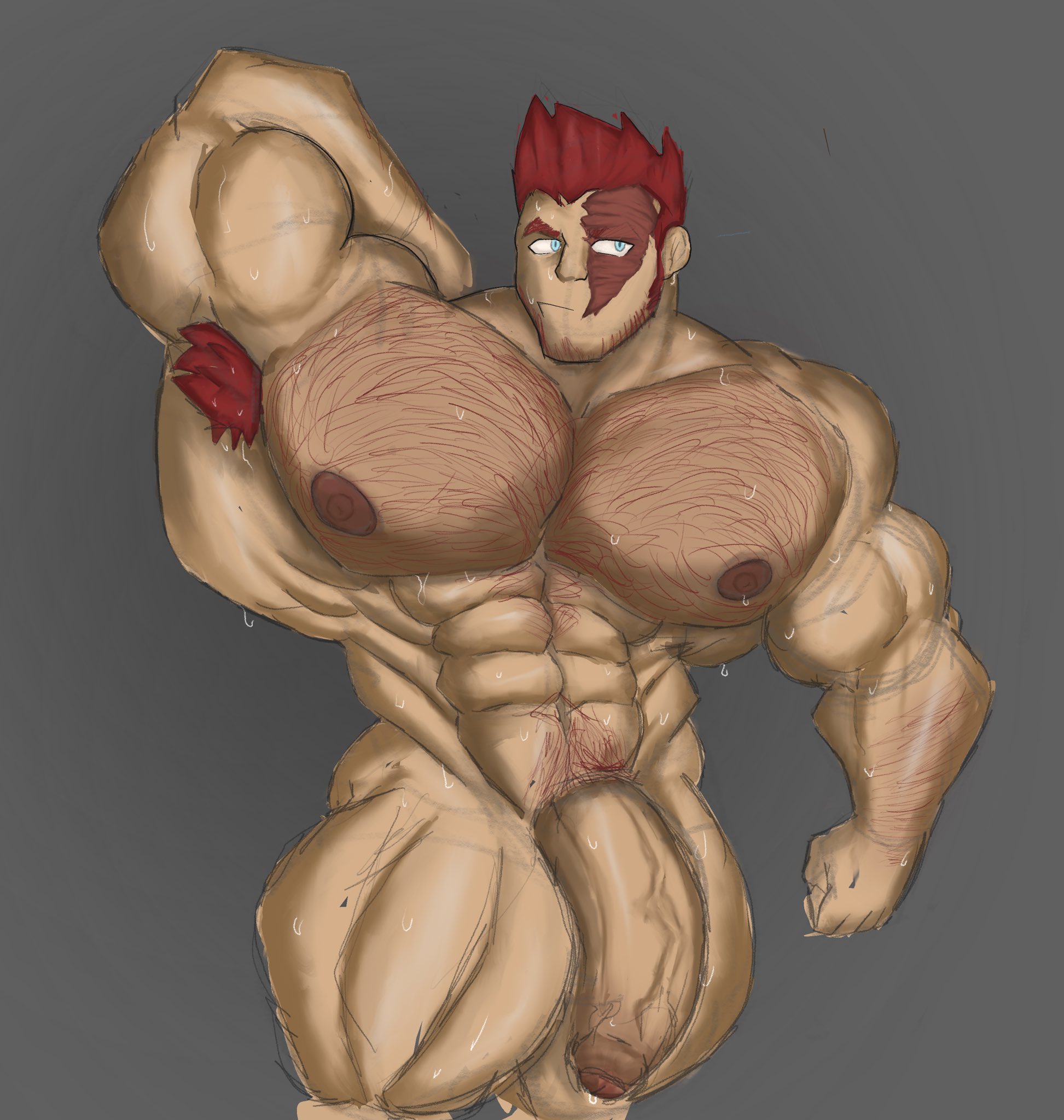 Endeavor (My Hero Academia) Rule 34 Image