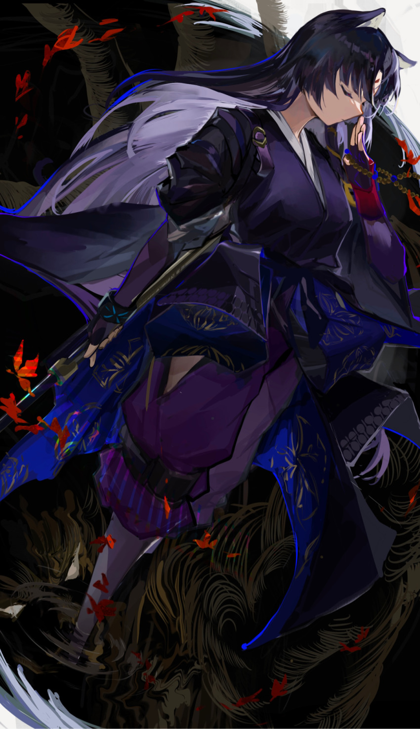 Saga (Arknights) Rule 34 Image