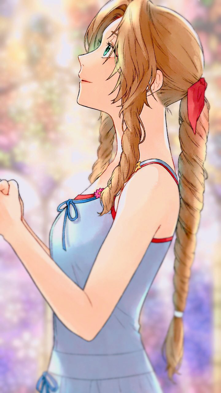 Aerith Gainsborough (Final Fantasy) Rule 34 Image