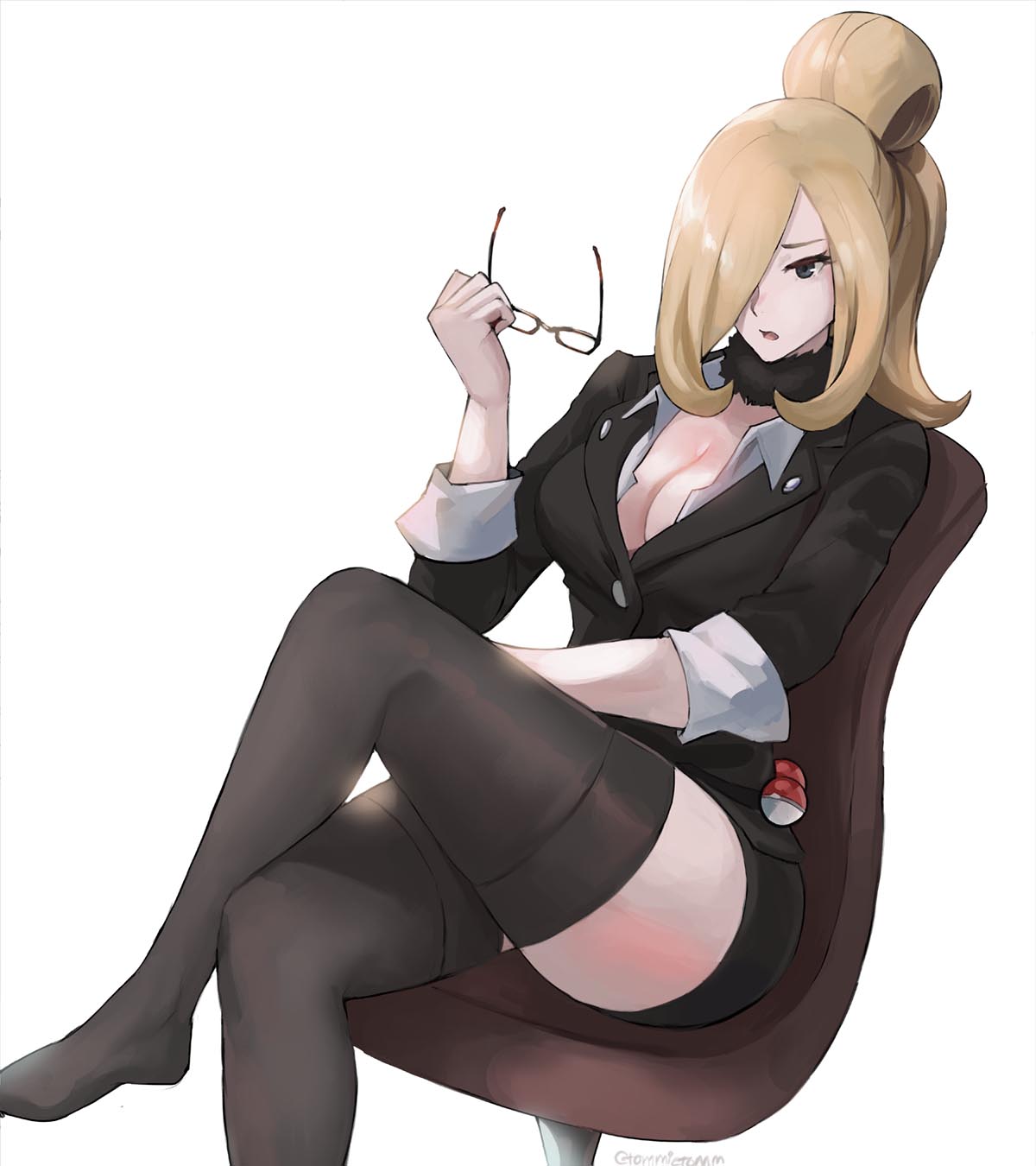 Cynthia (Pokemon) Rule 34 Image