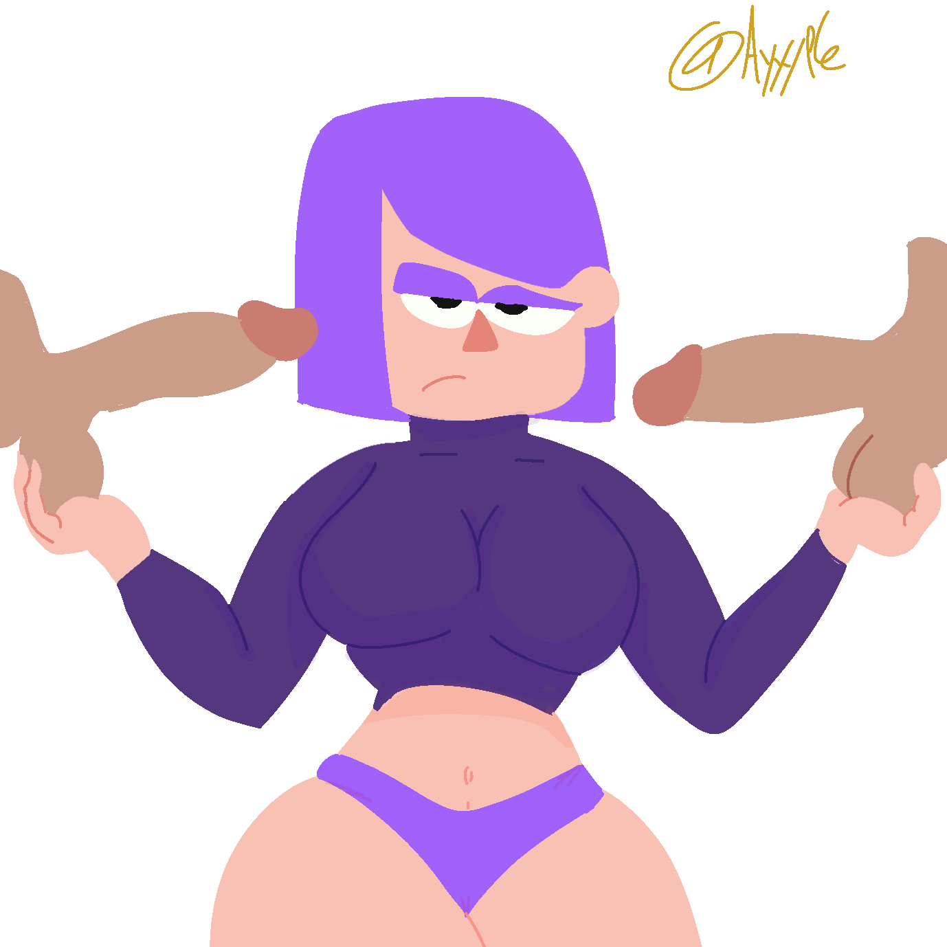 Lily (Duolingo) Rule 34 Image