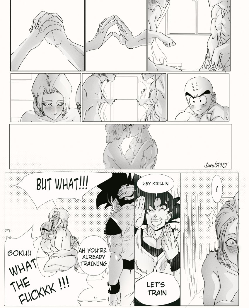 Android 18 (Dragon Ball) Rule 34 Image