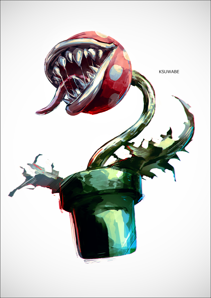 Piranha Plant (Mario (Series)) Rule 34 Image