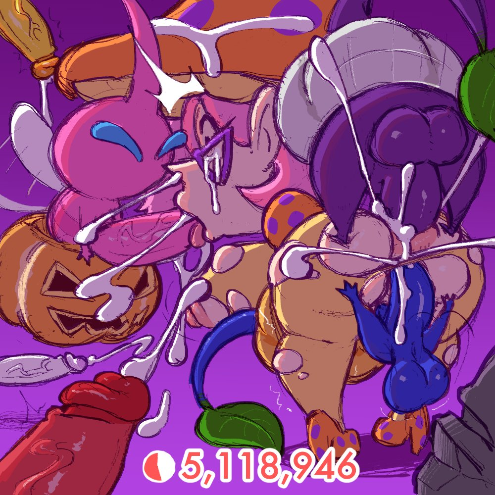 Blue Pikmin (Halloween) Rule 34 Image