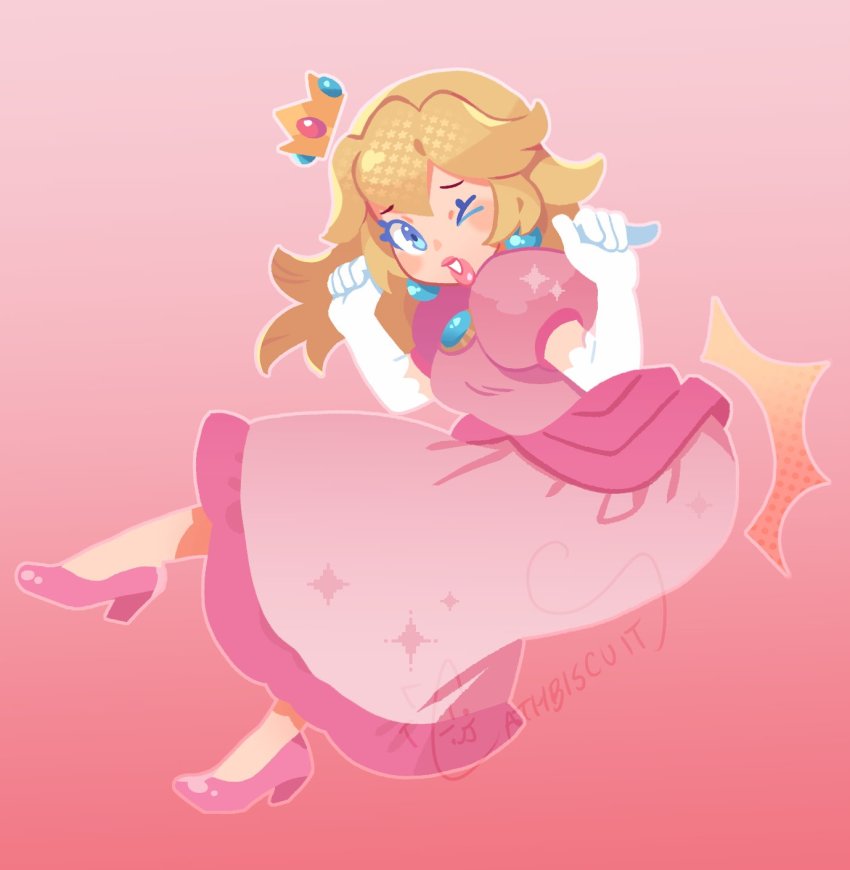 Princess Peach (Mario (Series)) Rule 34 Image