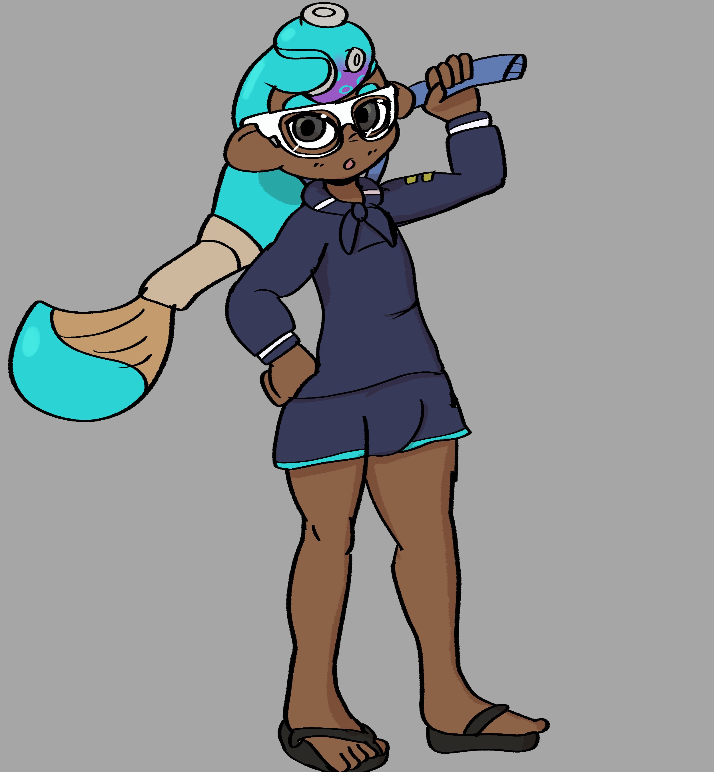 Octoling (Splatoon) Rule 34 Image