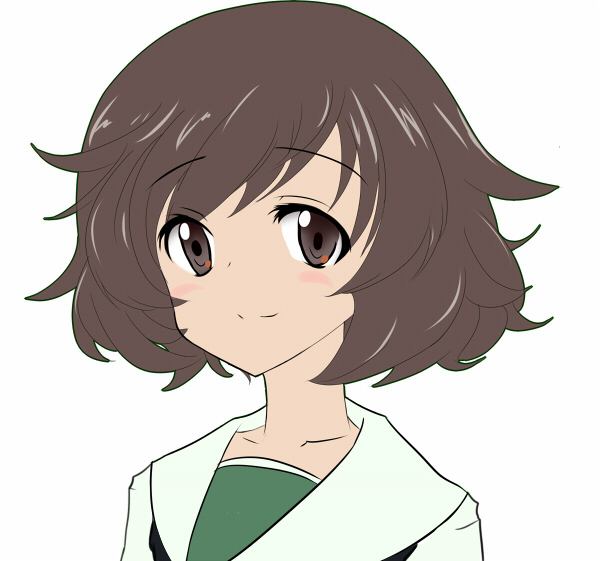Akiyama Yukari (Girls Und Panzer) Rule 34 Image