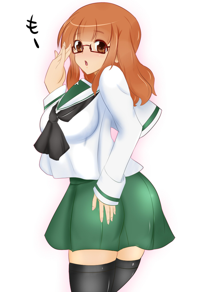 Takebe Saori (Girls Und Panzer) Rule 34 Image