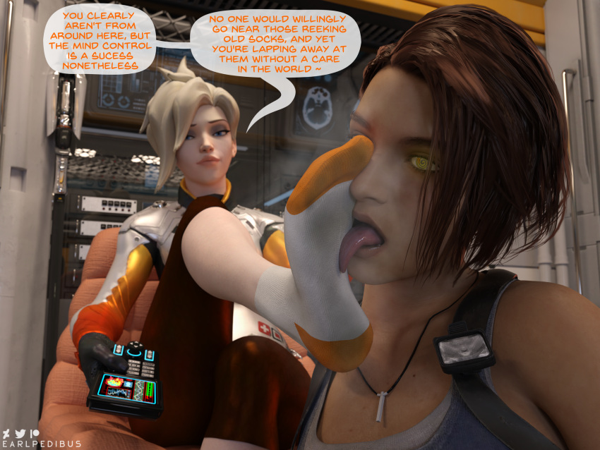 Jill Valentine (Overwatch) Rule 34 Image
