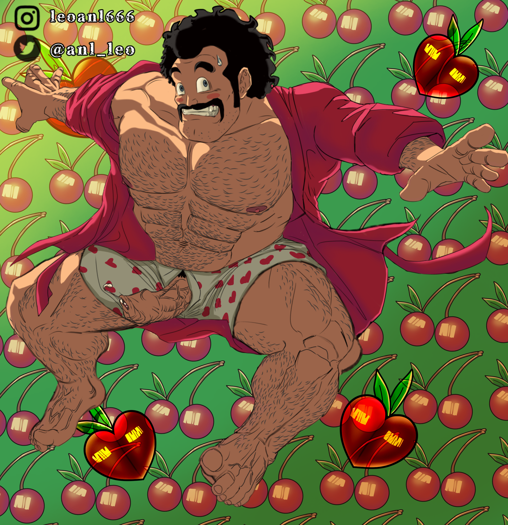 Mr. Satan (Dragon Ball) Rule 34 Image