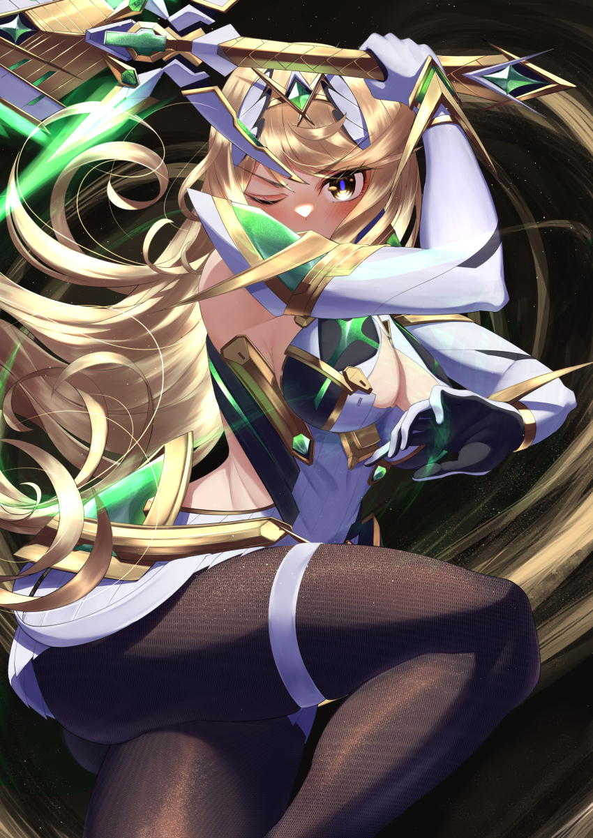 Mythra (Massive Melee) (Xenoblade) Rule 34 Image