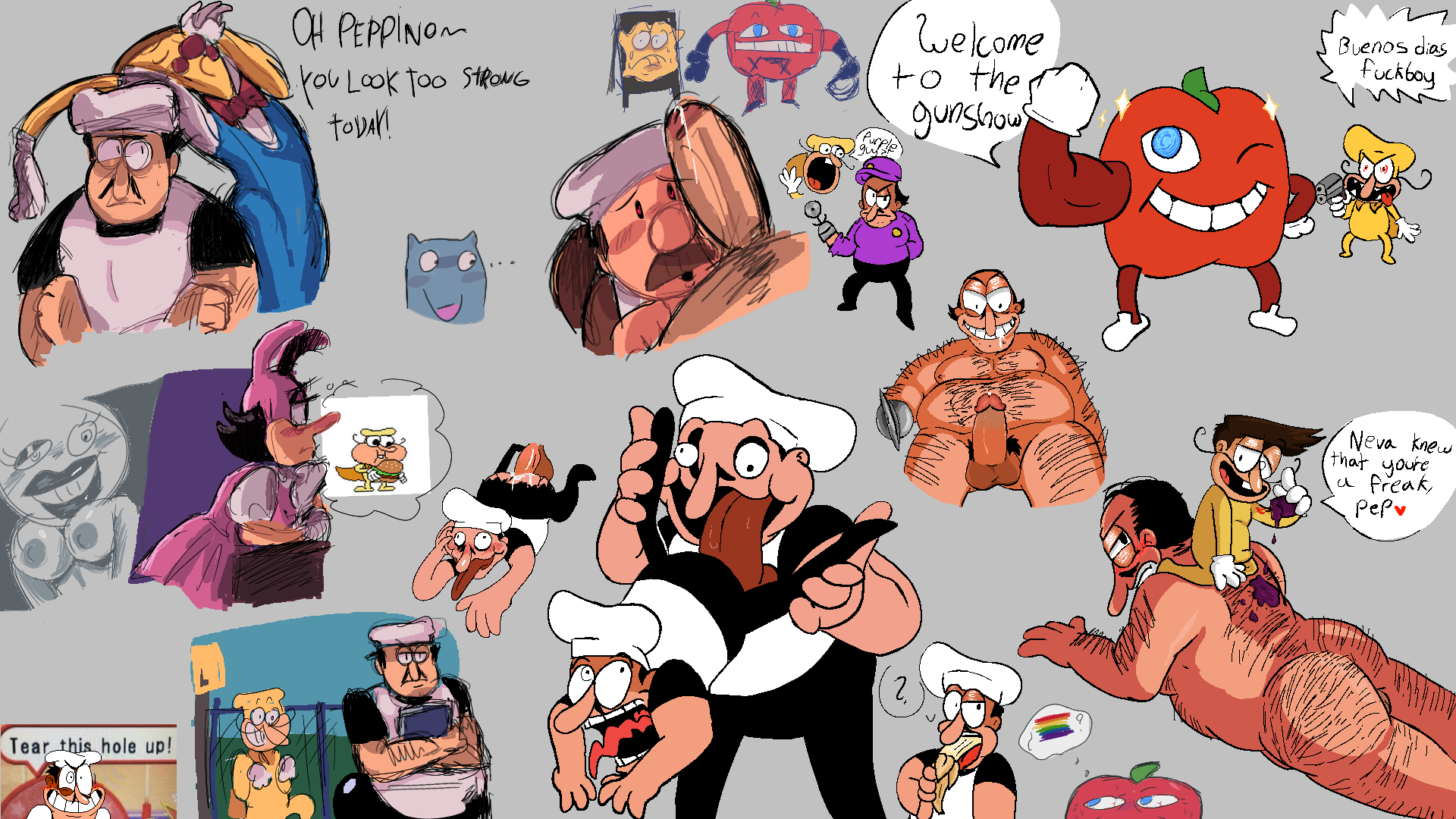 Evil Peppino (Pepperman) Rule 34 Image