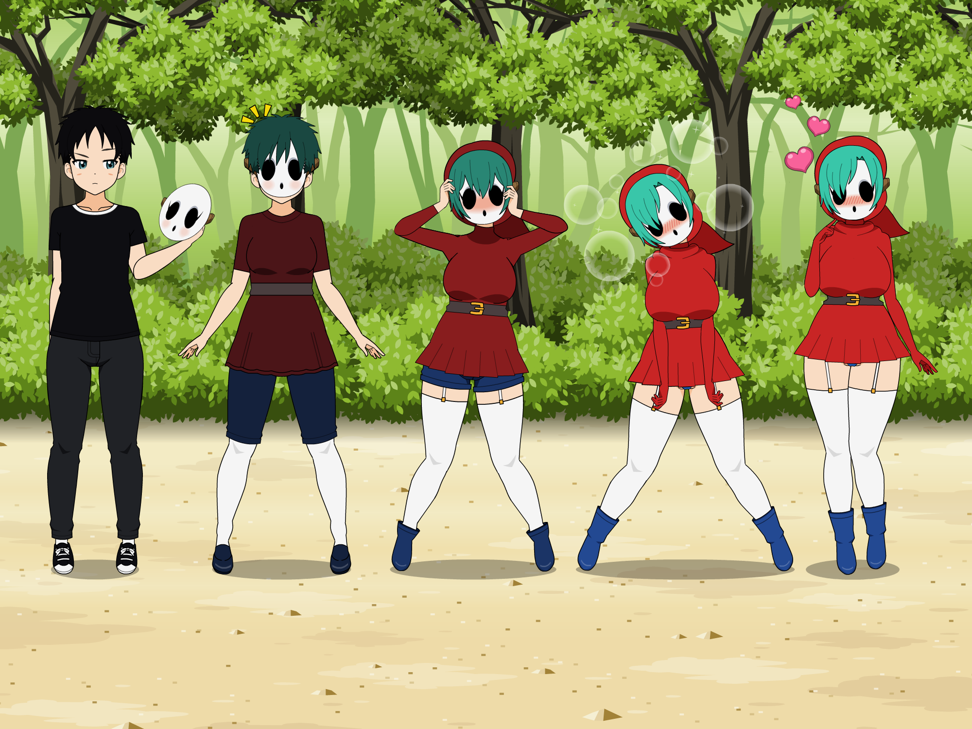 Original Character (Kisekae 2) Rule 34 Image