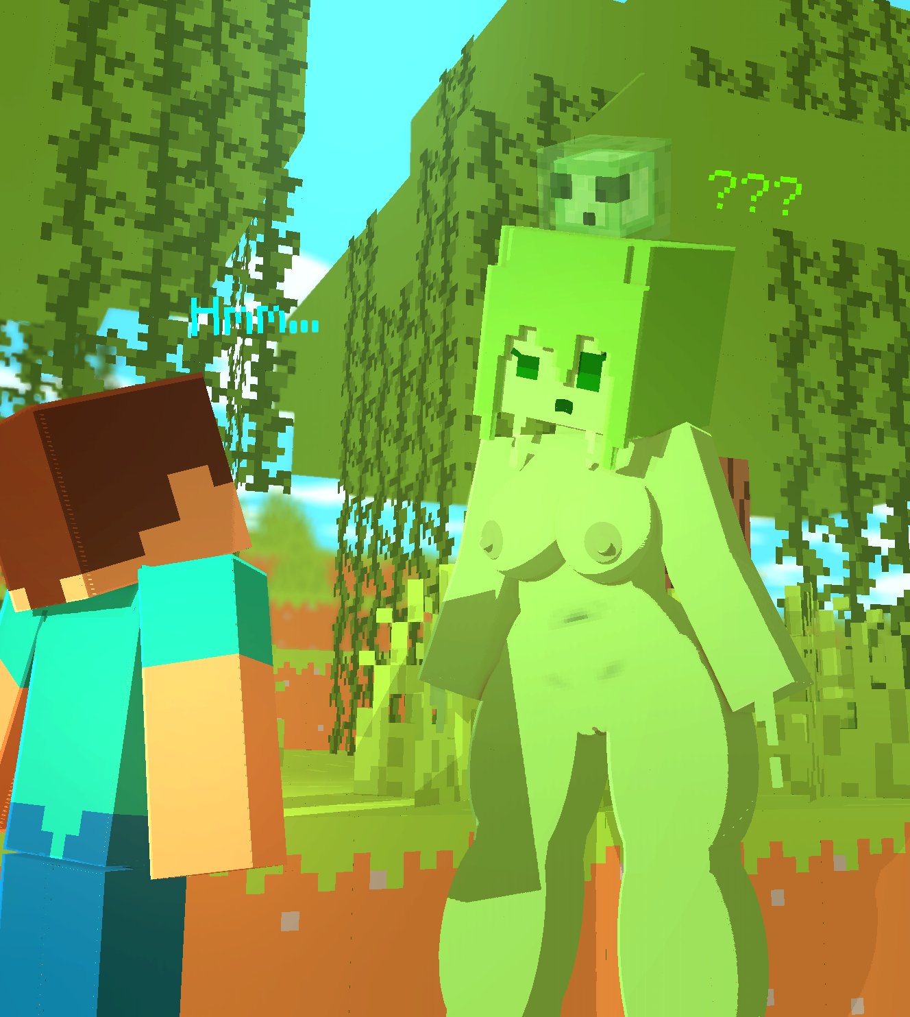 Slime (Minecraft) Rule 34 Image