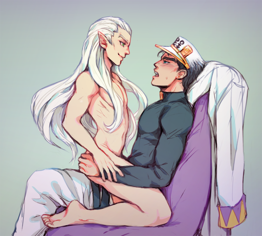 Jotaro Kujo (Diamond Is Unbreakable) Rule 34 Image