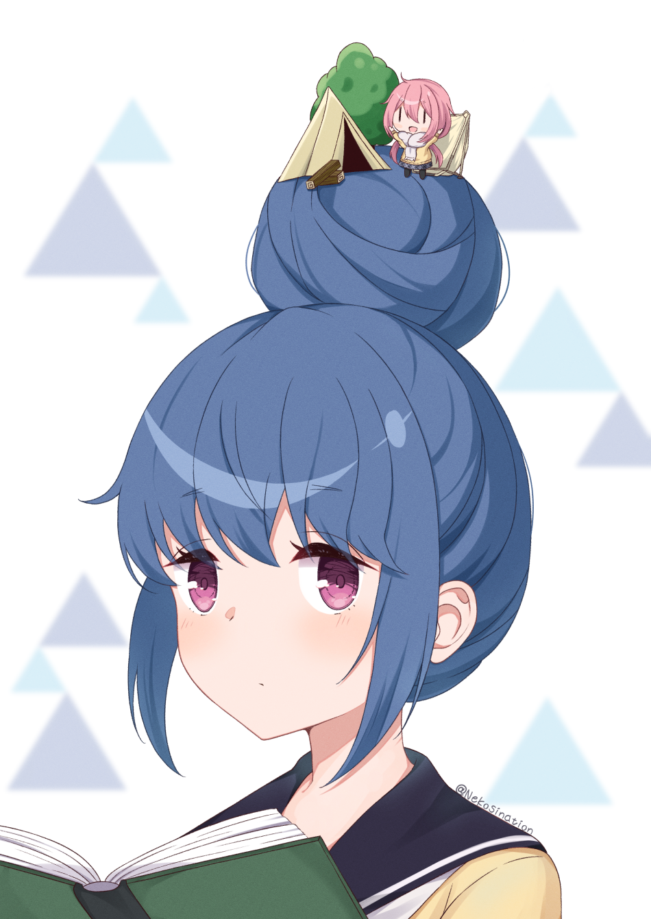 Kagamihara Nadeshiko (Yurucamp) Rule 34 Image