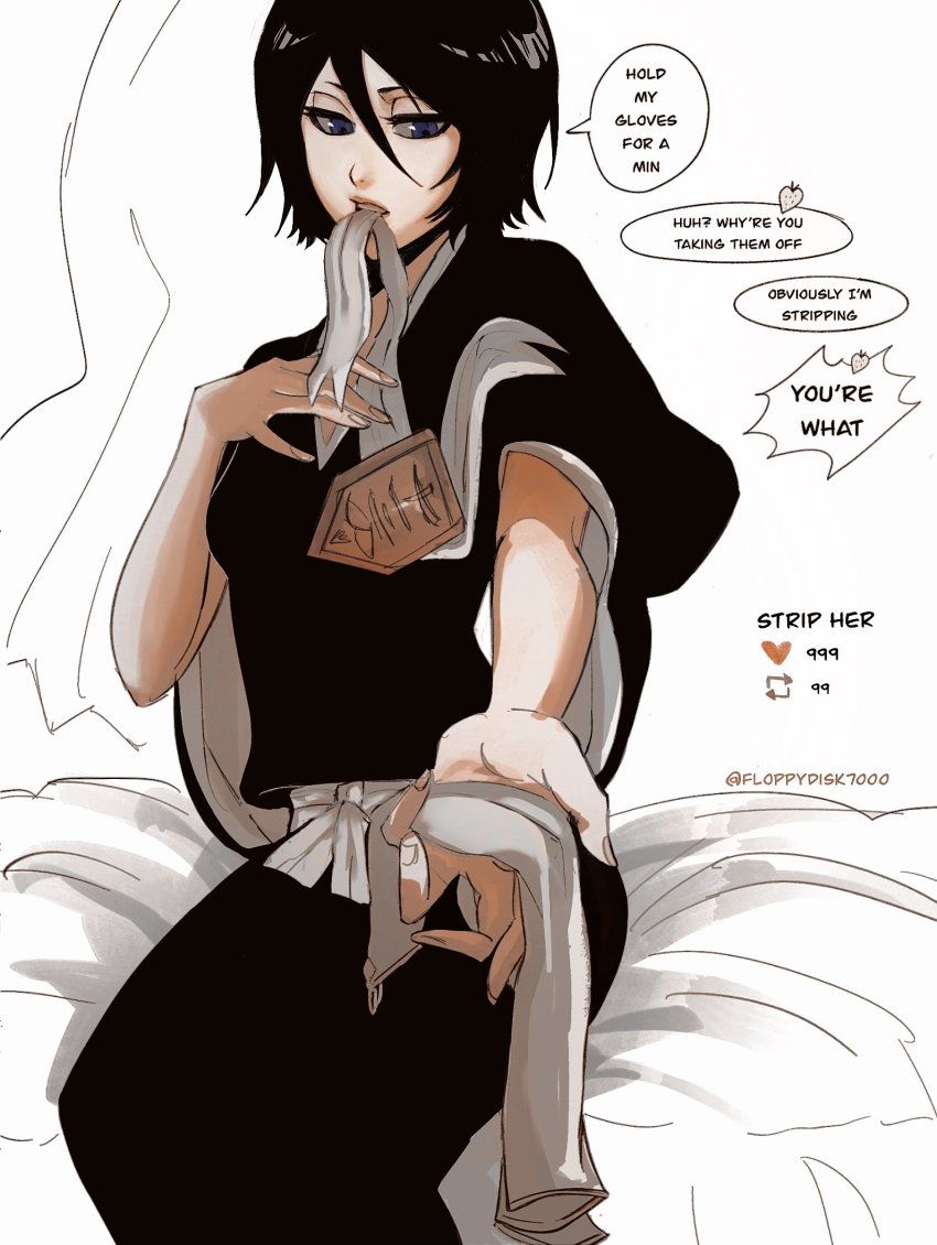 Kuchiki Rukia (Bleach) Rule 34 Image
