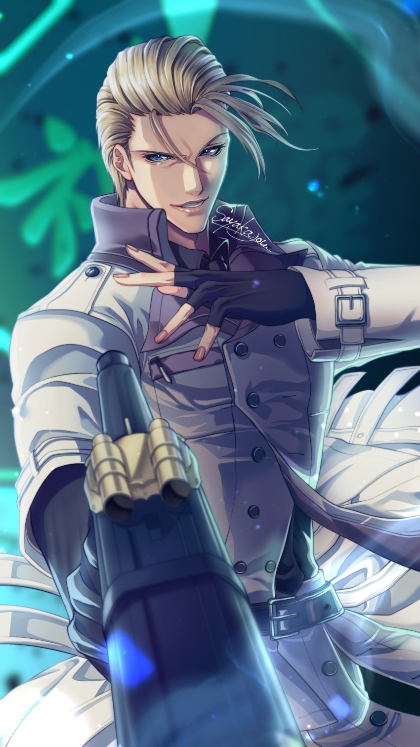 Rufus Shinra (Final Fantasy) Rule 34 Image