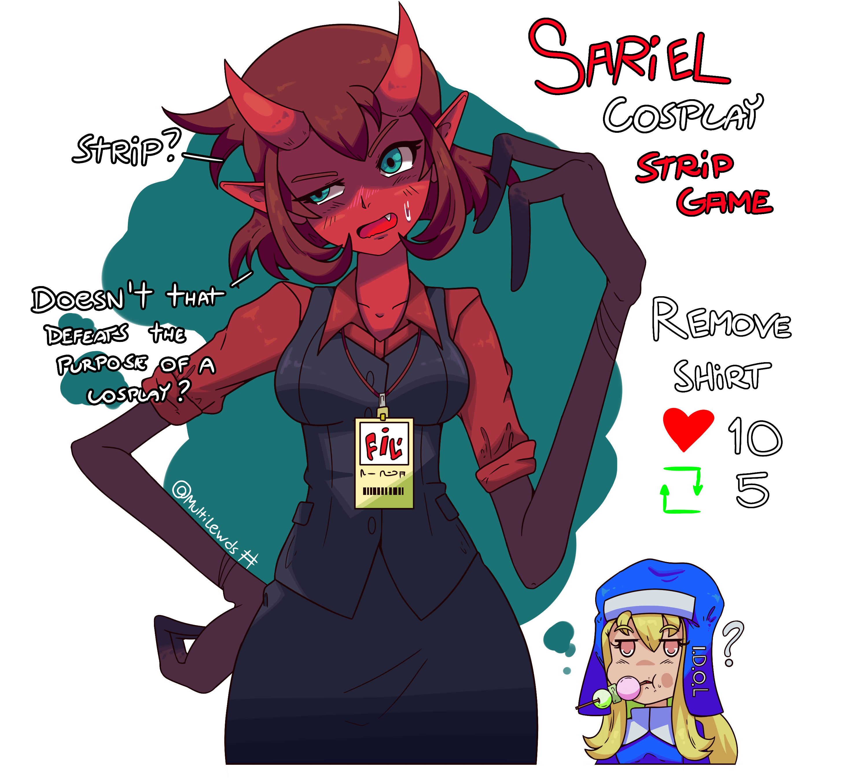 Sariel (Multighosts) Rule 34 Image