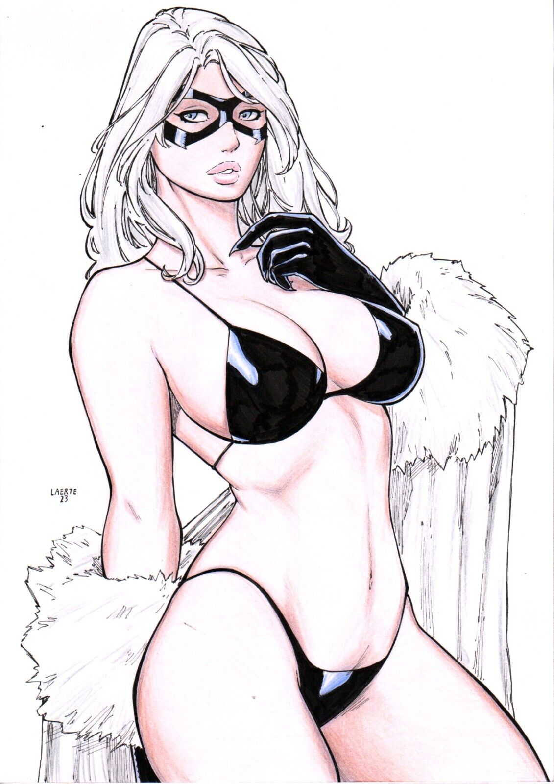 Black Cat (Marvel) Rule 34 Image