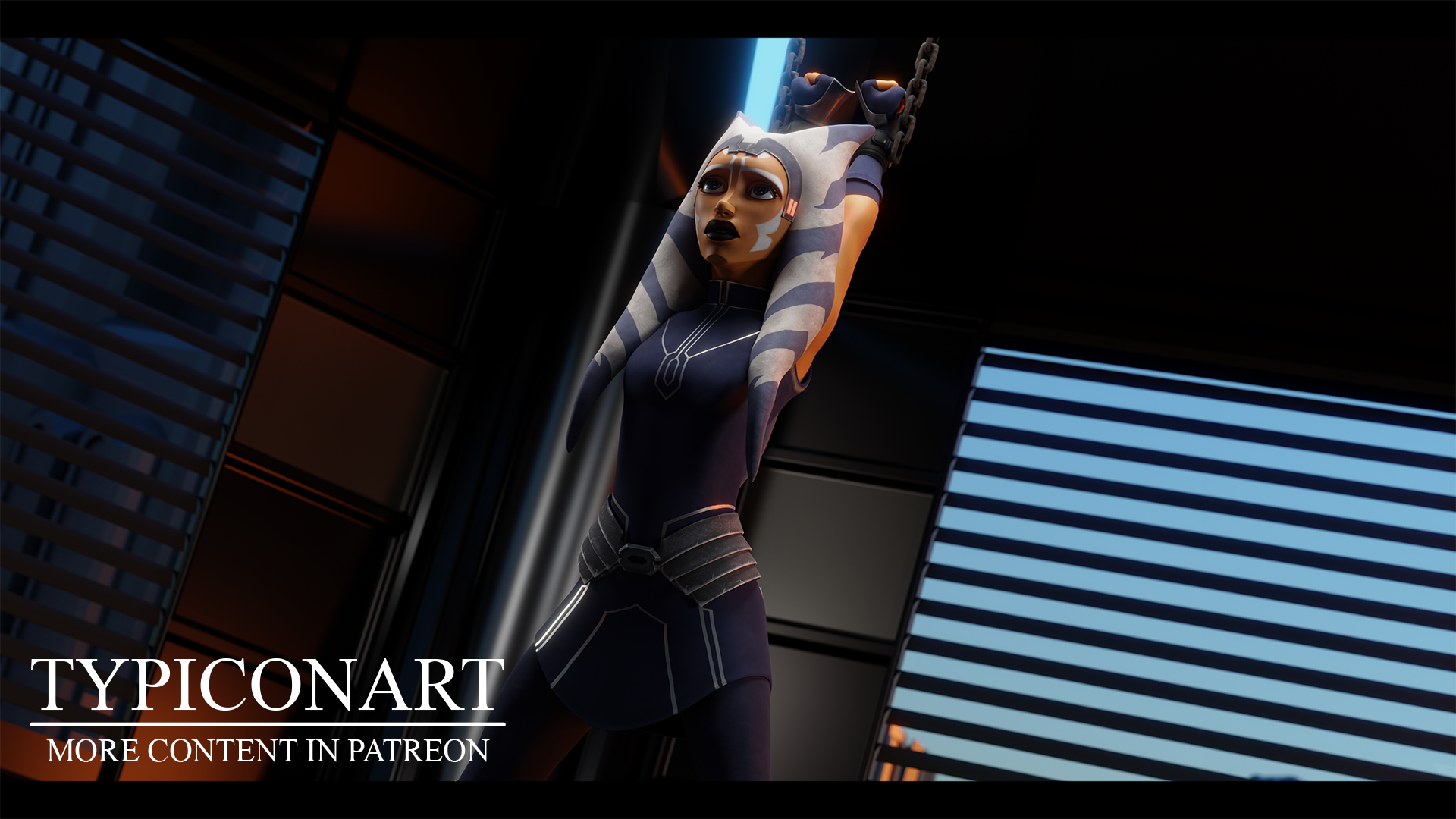 Ahsoka Tano (Star Wars) Rule 34 Image