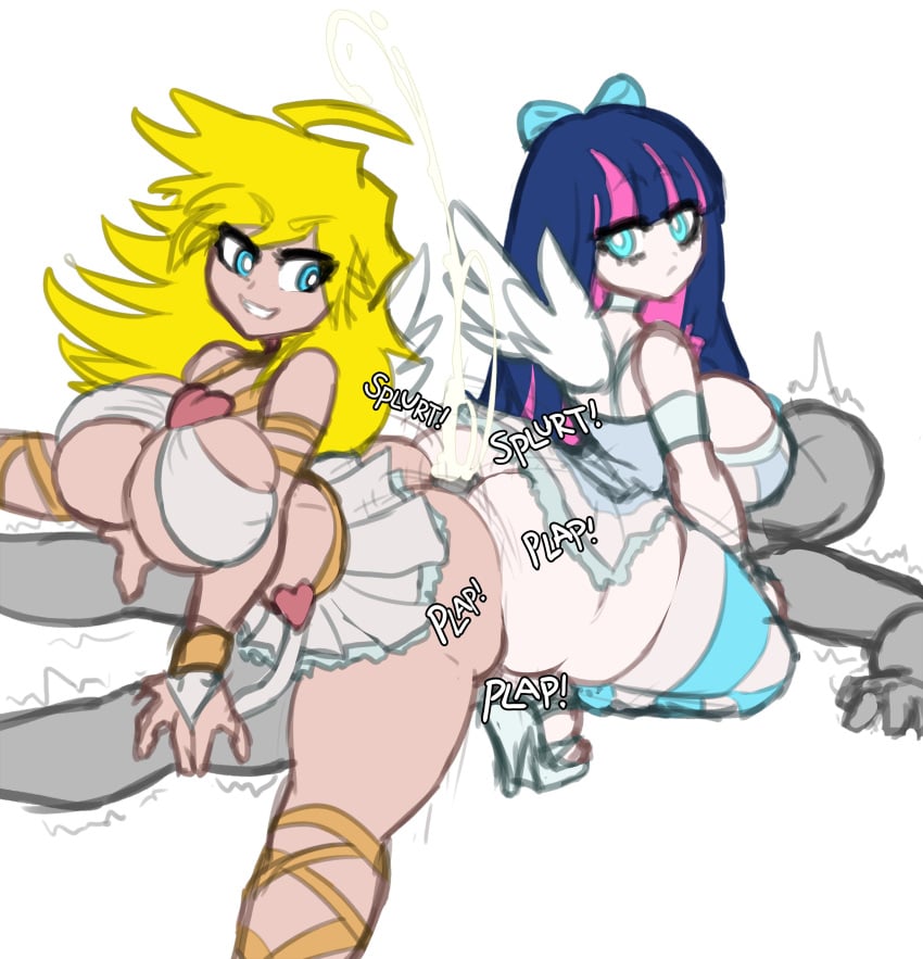 Panty Anarchy (Panty & Stocking With Garterbelt) Rule 34 Image