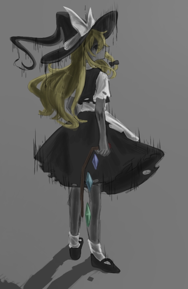 Kirisame Marisa (Touhou) Rule 34 Image