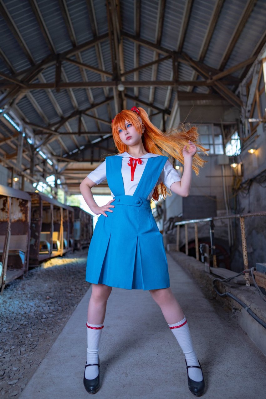 Souryuu Asuka Langley (Souryuu Asuka Langley (Cosplay)) Rule 34 Image