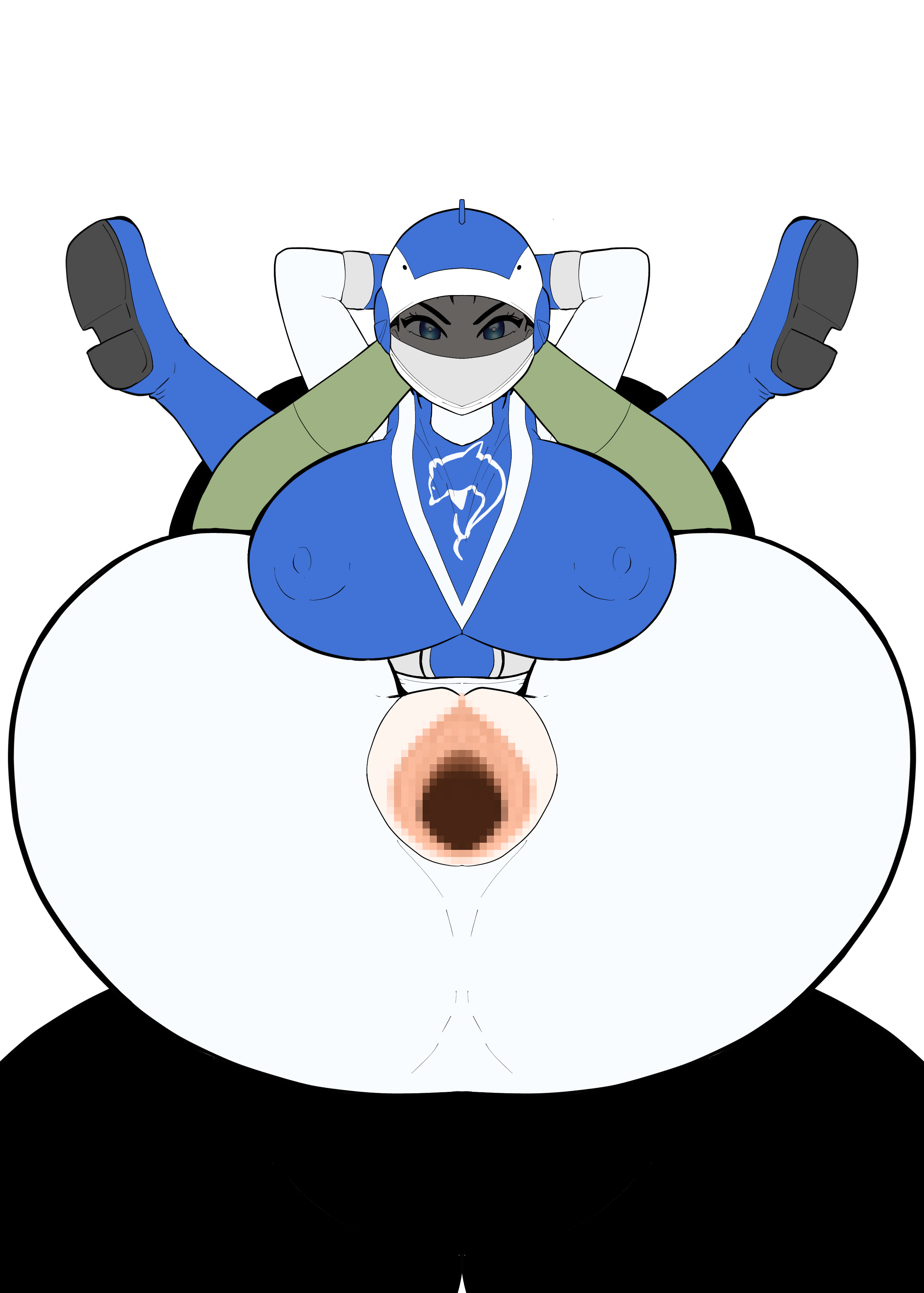 Blue Dolphin (Super Sentai) Rule 34 Image