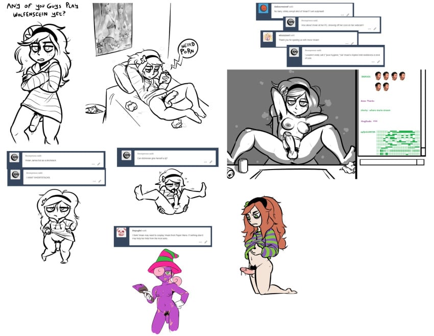 Vivian (Paper Mario) Rule 34 Image