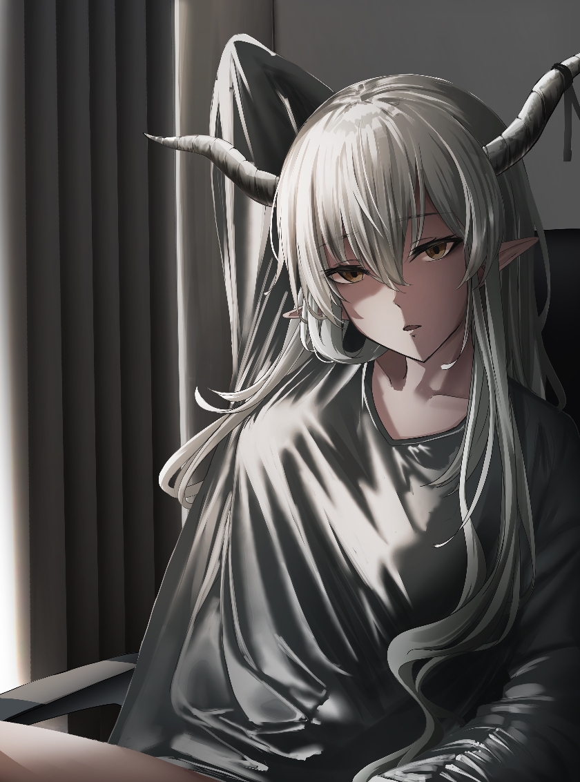Shining (Arknights) Rule 34 Image
