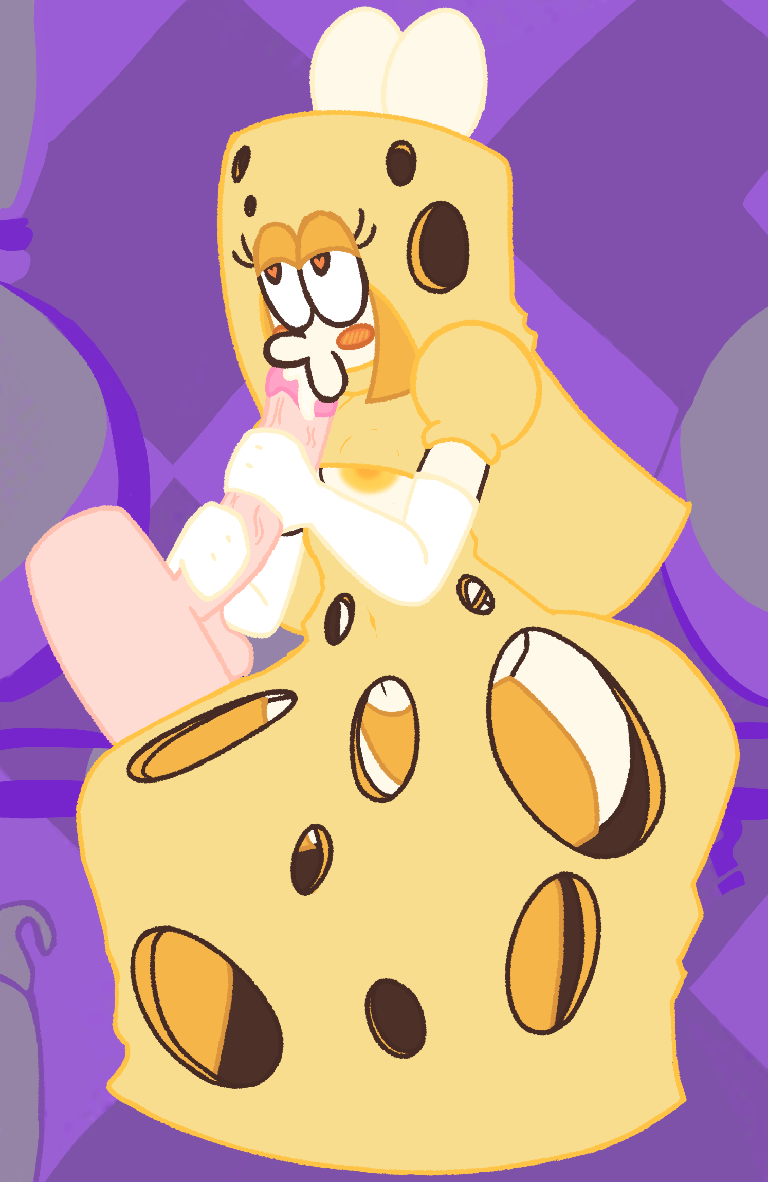 Cheese Toppin (Pizza Tower) Rule 34 Image