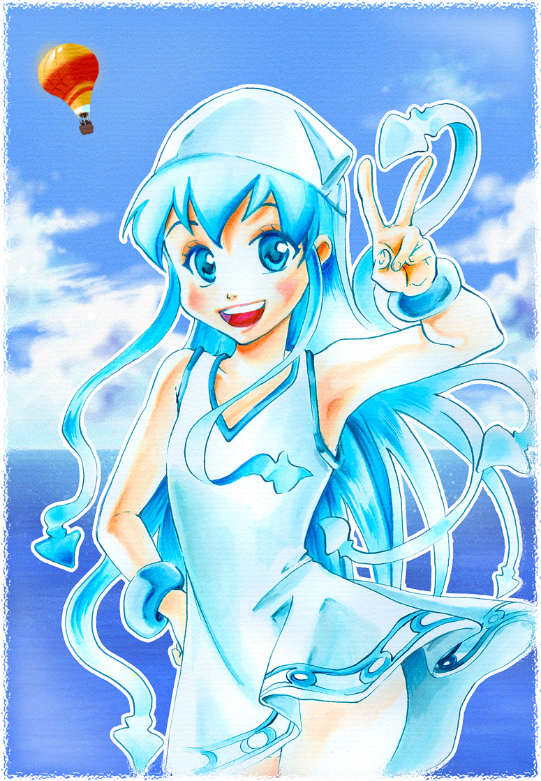 Ikamusume (Shinryaku! Ikamusume) Rule 34 Image